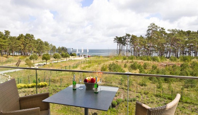 Dünenresidenz Prora - Appartement mit Meerblick, 2 Schlafzimmern und Balkon NP203 in Binz