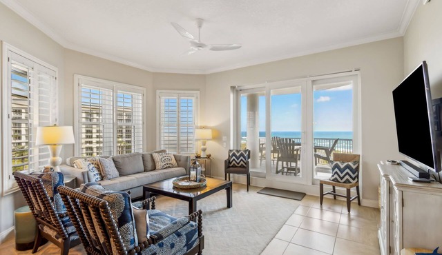 Experience oceanfront luxury at 21 Ocean Place, a spacious 3-bedroom condo in Fernandina Beach. in Fernandina Beach