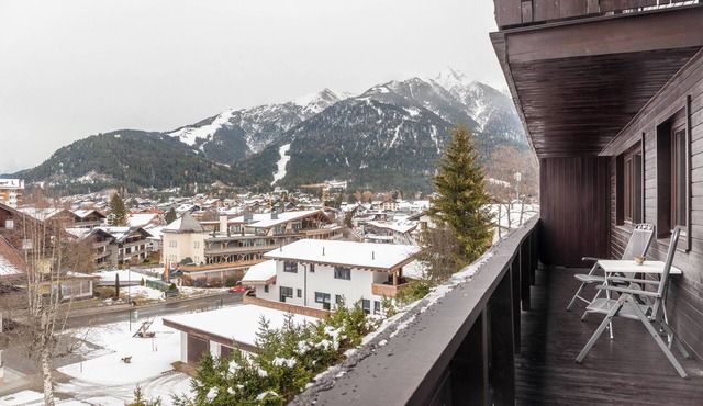 Holiday Apartment "Haus Excelsior Top 21" with Mountain View, Balcony & Wi-Fi in Seefeld in Tirol