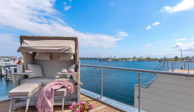 Lovely ship in Olpenitz with sauna in Olpenitz