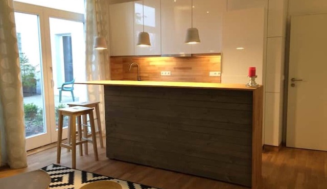 Modern studio apartment close to the town, forest and Veste Coburg in Coburg